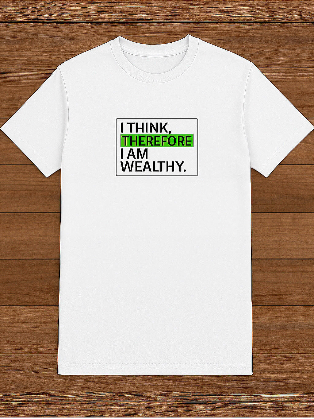 THEREFORE Wealthy Tee